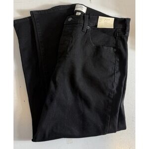 NWT- Universal Thread Womens Mid Rise 80s Slim Jeans Black Size 14s